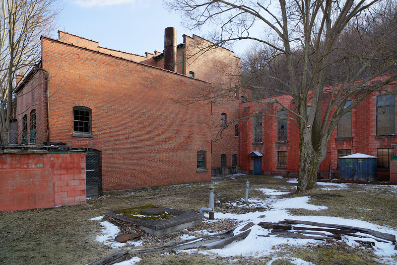 Lonaconing Silk Mill Exterior